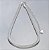 Choker fita ródio branco - Imagem 2
