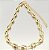 Choker conchas no banho ouro18k - Imagem 1