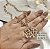 Colar Love Árvore da vida cravejada com micro zirconias cristal no banho ouro18k - Imagem 1