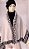 Cachecol Tricot Maxi dupla face / BARRA - Imagem 9