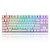 TECLADO MOTOSPEED CK82 BRANCO SWITCH VERMELHO RGB - Imagem 3