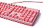 COMBO MOTOSPEED TECLADO E MOUSE CK700 ROSA LED AZUL - Imagem 3