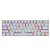 TECLADO MOTOSPEED CK62 BRANCO SWITCH VERMELHO RGB - Imagem 3