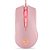 MOUSE MOTOSPEED V70 ESSENTIAL ROSA 12400DPI RGB - Imagem 2