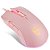 MOUSE MOTOSPEED V70 ESSENTIAL ROSA 12400DPI RGB - Imagem 3