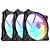 Cooler Fan MOTOSPEED Hyrax HCL603 3in1 A-RGB Para Gabinete P - Imagem 1