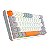 Teclado Mecanico Gamer Redragon Akali , RGB, Switch Brown, Branco, K642WGO-RGB-PT-BROWN - Imagem 4