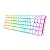 Teclado Mecanico Gamer Redragon Ashe, RGB, Switch Blue, Branco, K626-KB-W-PT-BLUE - Imagem 3