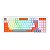 Teclado Mecanico Gamer Redragon Gloria, RGB, Switch Red, K664WOG-RGB-PT-RED - Imagem 1