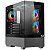 Gabinete Gamer Redragon Reflect Pro, Mid Tower, Vidro Temperado, E-ATX, Sem Fonte, Sem Fans, Preto, CA-607B - Imagem 4