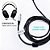 HEADSET GAMER HP COM ILUMINAÇÃO STEREO USB - H160G - Imagem 2