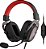 Headset Gamer Redragon Zeus Preto e Vermelho P2  PS4 / Xbox - Imagem 1