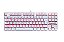 Teclado MECANICO KUMARA K552W-2 SWITCH BLUE ABNT2 Branco - Imagem 1