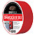 Fita de Demarcação de Solo Vermelho 48mm x 30m - Imagem 1