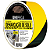 Fita de Demarcação de Solo Zebrada Amarelo/Preto 48mm x 30m - Imagem 1