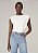 Regata Alças Largas Em Algodão - Off White ***** - Imagem 1
