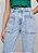 Calça jeans reta cintura alta com recortes :) - Imagem 5