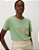 T-shirt coqueiro bordado lurex - Shoulder >> - Imagem 2