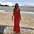 Vestido Longo Decote V - Imagem 1