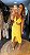 Vestido Midi Veruska Amarelo - Imagem 3
