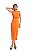 Vestido Midi Fran Laranja - Imagem 2