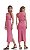Vestido Midi Fran Rosa - Imagem 1