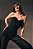 CORSET MEIA LUA PRETO - Imagem 1
