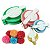 Conjunto pom pom ferramentas para artesanato, estampa trevo bola tecelagem agulh - Imagem 5