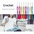 Agulhas de crochê redondas, 8 pares, conjunto de agulhas de tricô, cabo de plást - Imagem 10