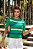 Blusa Feminina Modal Listra - Verde - Imagem 2