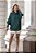 Blusa Oversized Com Lurex Gola Boba - Verde - Imagem 2