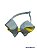 Tiara Azul com Amarelo - Imagem 1