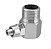 Adaptador Cotovelo Metal para Purificador de Água - Imagem 2