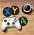 Jogo de Porta Copos Botões de Controle ABYX XBOX - 4 peças - Porta Copos Gamer - Imagem 1