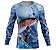 Camisa Camiseta de Pesca Esportiva Água Proteção UV+ ML M018 - Imagem 1