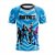 Camisa Fortnite Personalizada com nome Azul Tecido Dry Jogo Leve e Macio - Imagem 1