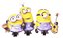 Adesivo Minions 3d De Parede Com Ganchos - Imagem 1