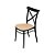 Cadeira Plats PP Preta UV - Imagem 1