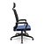Cadeira Presidente Porto Rico II Linha ABNT 17 ADRIX -PLXT azul/preto - Imagem 3