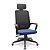 Cadeira Presidente Porto Rico II Linha ABNT 17 ADRIX -PLXT azul/preto - Imagem 1