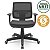 Cadeira para Escritório Diretor Ergonômica Giratória Executiva Nitro II NR17 Plaxmetal Preto - Imagem 1