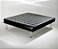 Puff Capri Couro Natural  Preto 130X130 Myes Van Der Rohe - Imagem 1