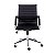 KIT PROMOCIONAL 04 CADEIRAS EXECUTIVA BAIXA ESTEIRINHA 3301 EAMES - COURO SINTÉTICO PRETO - Imagem 2