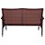CONJUNTO TULIPA COMPLETO ÁREA EXTERNA SOFÁ ,POLTRONAS E MESA DE CENTRO - Imagem 9