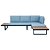 Conjunto Sofás Malibú duplos e mesa de centro Malibú EX203 - Imagem 8