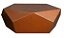 Mesa de Centro Pétala Diamond Laca Cobre - Imagem 1
