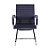 Cadeira 3301Esteirinha Interlocutor baixa preta Charles Eames - Imagem 3