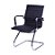 Cadeira 3301Esteirinha Interlocutor baixa preta Charles Eames - Imagem 2
