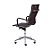 Cadeira 3301 alta Esteirinha marrom/café - Charles Eames - Imagem 2