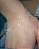 PULSEIRA EM PRATA COM CORAÇÕES EM CRISTAL AZUL - Imagem 1